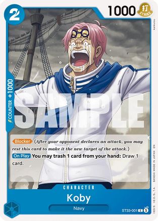 (ST33-001) Koby - Starter Deck 33: BLUE Kuzan - Normal