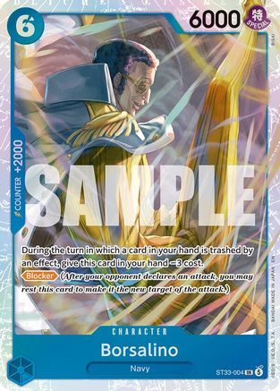(ST33-004) Borsalino - Starter Deck 33: BLUE Kuzan - Foil