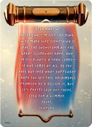 ()  Winterspell Lore Card (1 of 9) - Winterspell  Normal