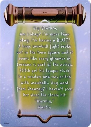 ()  Winterspell Lore Card (2 of 9) - Winterspell  Normal