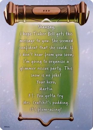 ()  Winterspell Lore Card (3 of 9) - Winterspell  Normal