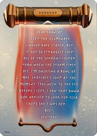 ()  Winterspell Lore Card (7 of 9) - Winterspell  Normal
