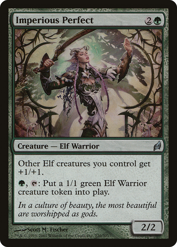 Imperious Perfect  (LRW-220) - Lorwyn Foil