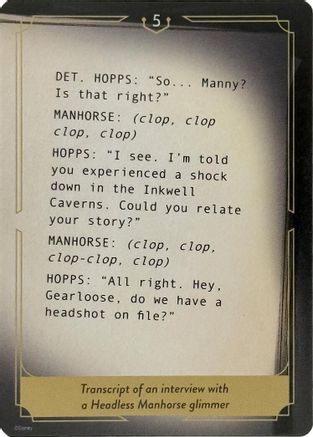 ()  Whispers in the Well Case File Cards (5 of 18) - Whispers in the Well  Normal