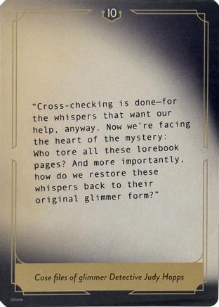 ()  Whispers in the Well Case File Cards (10 of 18) - Whispers in the Well  Normal