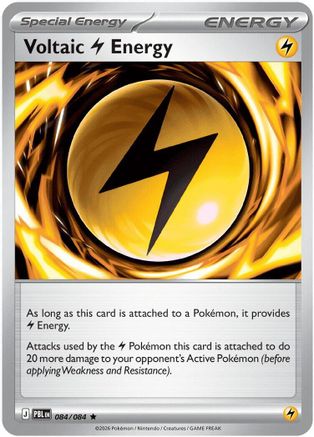 Voltaic Lightning Energy (84/084) - Deck Exclusives  - Rare
