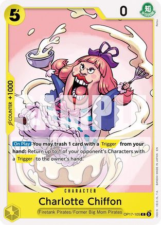 (OP17-105) Charlotte Chiffon - The World's Strongest Warriors - Normal