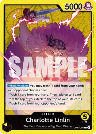 (OP17-099) Charlotte Linlin (099) - The World's Strongest Warriors - Normal