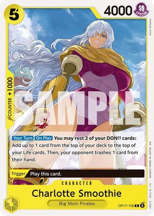 (OP17-106) Charlotte Smoothie - The World's Strongest Warriors - Normal