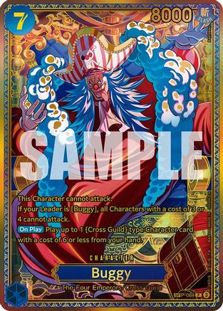 (P-084) Buggy () (SP) - The World's Strongest Warriors - Foil