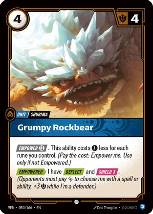 (050/166) Grumpy Rockbear - Vendetta