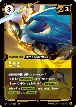 (134/166) Kayle - Justified - Vendetta Foil