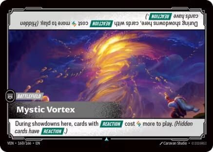(160/166) Mystic Vortex - Vendetta Foil