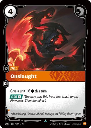 (081/166) Onslaught - Vendetta Foil