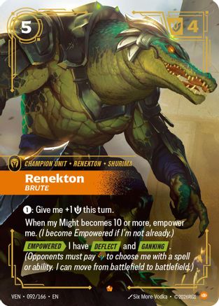 (092/166) Renekton - Brute - Vendetta Foil