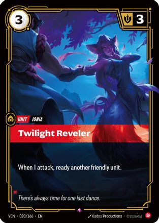 (020/166) Twilight Reveler - Vendetta Foil