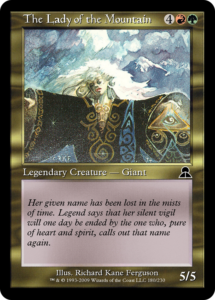 The Lady of the Mountain (ME3-180) - Masters Edition III Foil