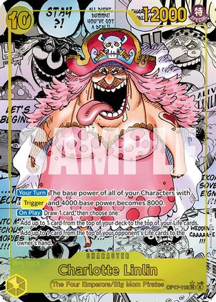 (OP17-112) Charlotte Linlin (112) (Manga) - The World's Strongest Warriors - Foil