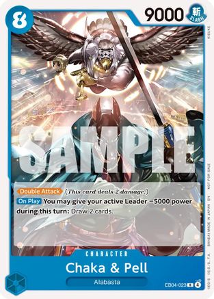 (EB04-023) Chaka & Pell (Tournament Pack 2026 Vol. 3) - One Piece Promotion Cards - Normal