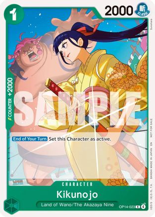 (OP14-023) Kikunojo (Tournament Pack 2026 Vol. 3) - One Piece Promotion Cards - Normal