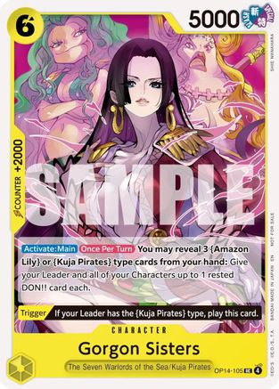 (OP14-105) Gorgon Sisters (Tournament Pack 2026 Vol. 3) - One Piece Promotion Cards - Normal