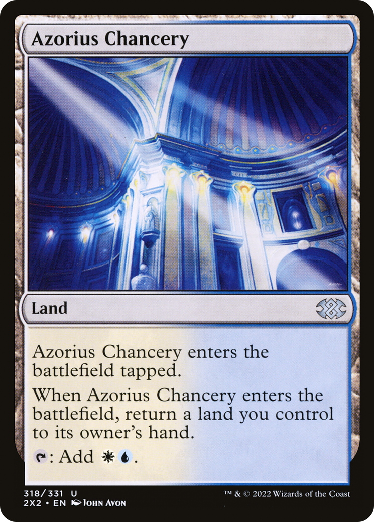 Azorius Chancery (2X2-318) - Double Masters 2022