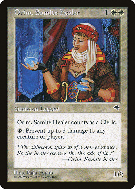 Orim, Samite Healer (TMP-033) - Tempest