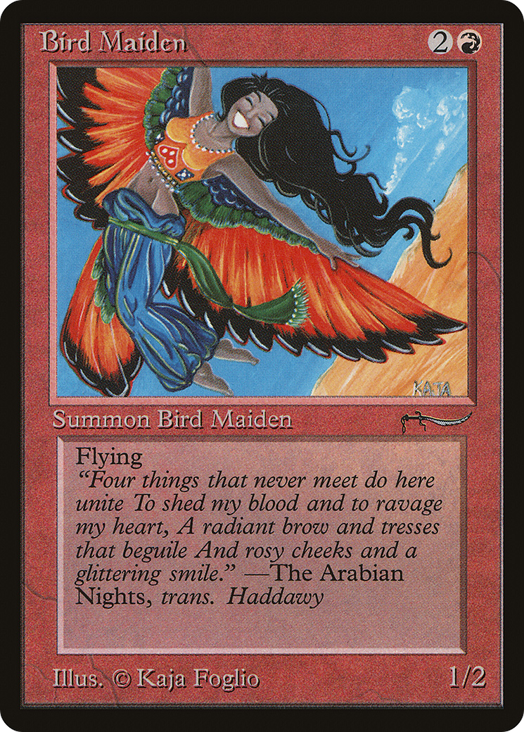 Bird Maiden  (ARN-) - Arabian Nights