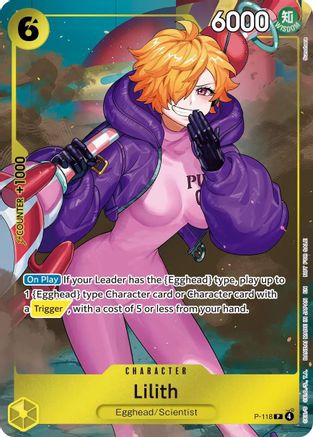 (P-118) Lilith (Event Pack Vol. 9) - One Piece Promotion Cards - Foil
