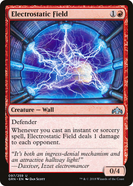 Electrostatic Field (GRN-097) - Guilds of Ravnica Foil