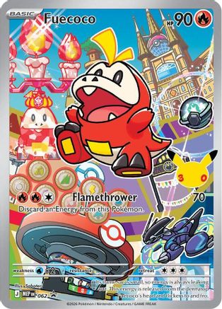Fuecoco (62/null) - First Partner Collection 2026 Holofoil - Promo