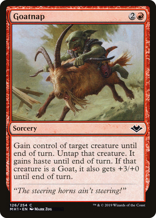 Goatnap (MH1-126) - Modern Horizons Foil