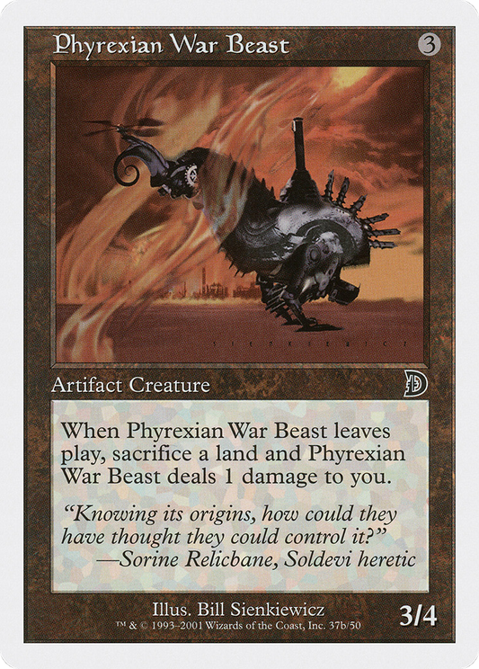 Phyrexian War Beast (DKM-37B) - Deckmasters