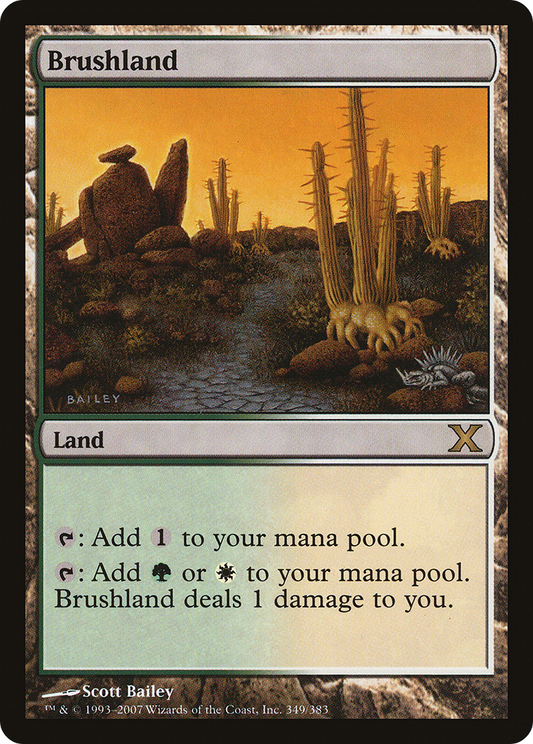 Brushland (10E-349) - Tenth Edition