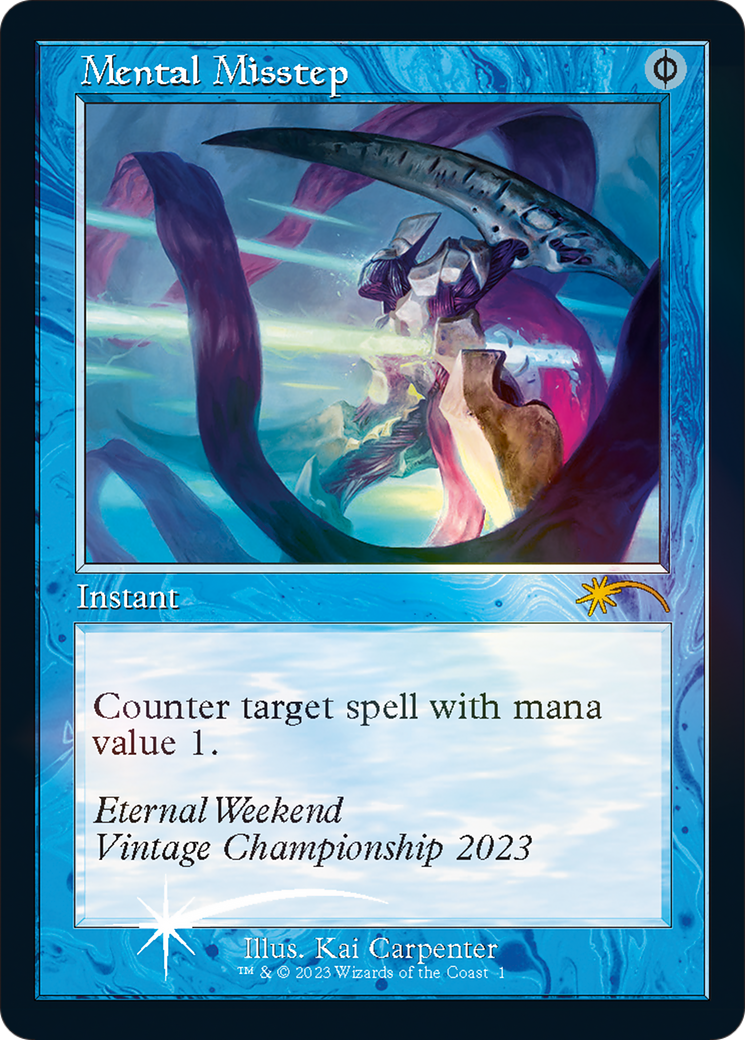 Mental Misstep (PEWK-2023B) - Eternal Weekend Foil