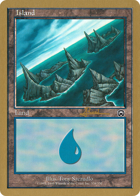 Island (WC01-AR338) - World Championship Decks 2001