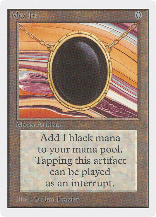 Mox Jet (2ED-263) - Unlimited Edition