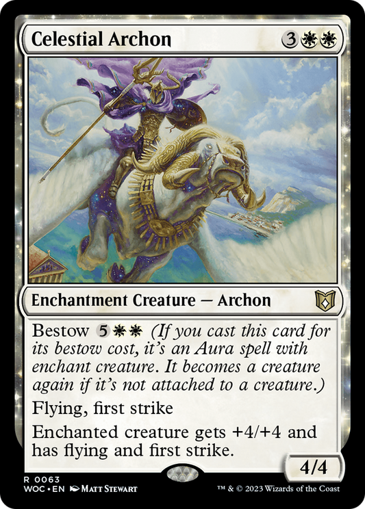 Celestial Archon (WOC-063) - Wilds of Eldraine Commander