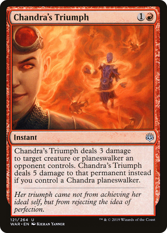 Chandra's Triumph (WAR-121) - War of the Spark