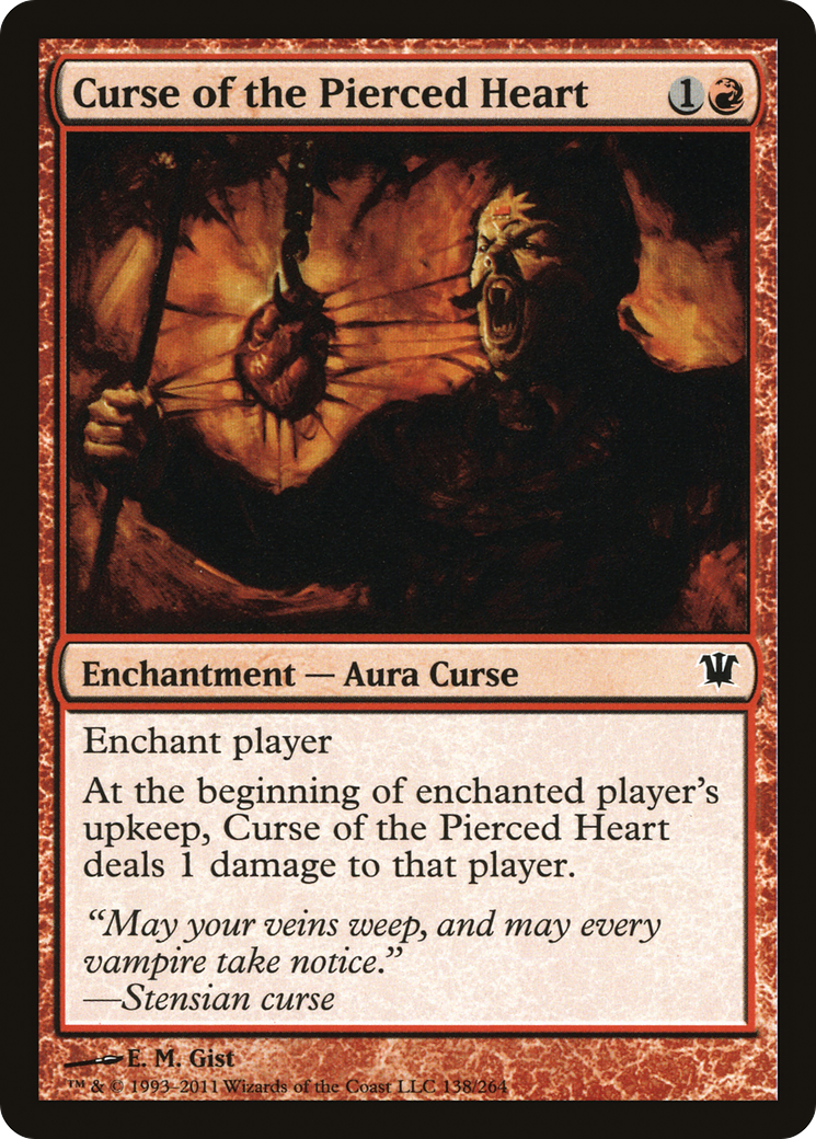 Curse of the Pierced Heart (ISD-138) - Innistrad