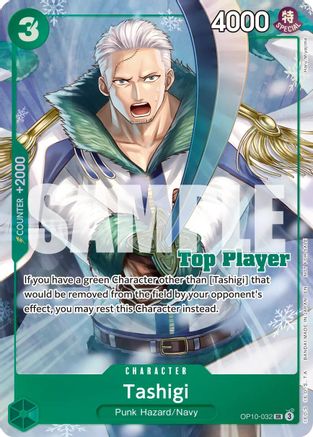 (OP10-032) Tashigi (CS 26-27 Top Player Pack Vol. 1) - One Piece Promotion Cards - Foil