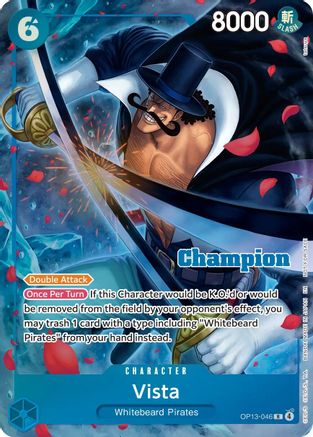 (OP13-046) Vista (CS 26-27 Winner Card Set Vol. 1) - One Piece Promotion Cards - Foil