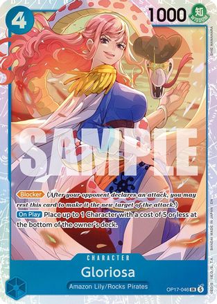 (OP17-046) Gloriosa - The World's Strongest Warriors - Foil