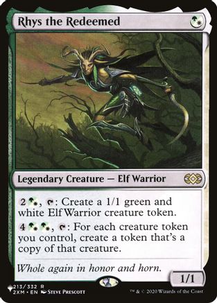 Rhys the Redeemed (2XM) (LIST-213) [The List Reprints]