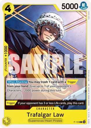 (P-155) Trafalgar Law (Pirates Party 2026 Vol. 2) - One Piece Promotion Cards - Normal