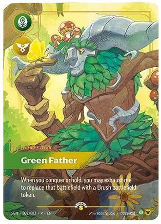(002/003) Ivern - Green Father - Secret Garden Foil