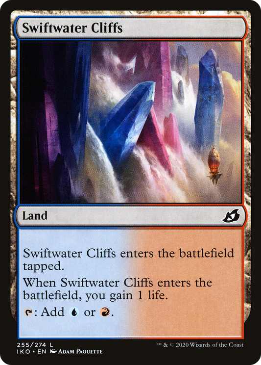 Swiftwater Cliffs (IKO-255) - Ikoria: Lair of Behemoths Foil