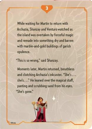 ()  Reign of Jafar Lore Card (3 of 19) - Reign of Jafar  Normal