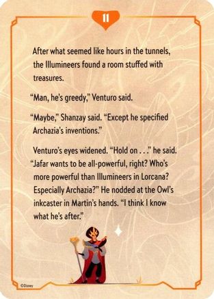 ()  Reign of Jafar Lore Card (11 of 19) - Reign of Jafar  Normal