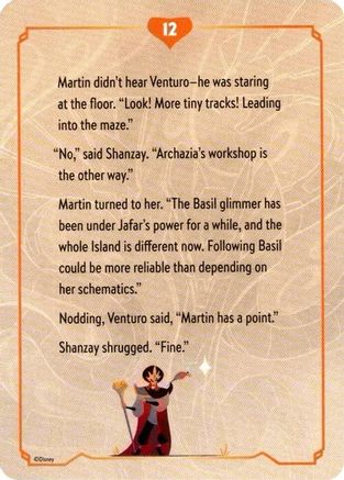 ()  Reign of Jafar Lore Card (12 of 19) - Reign of Jafar  Normal